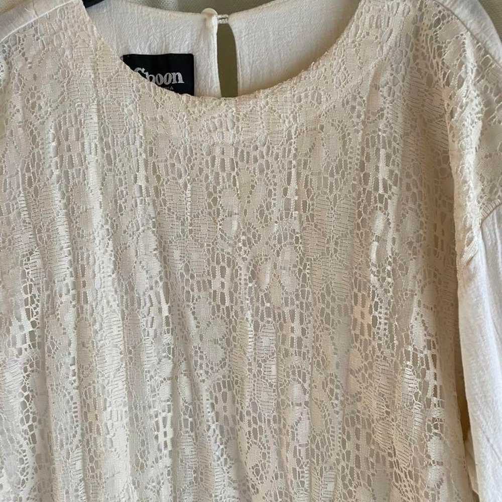 Vintage lace blouse - image 5