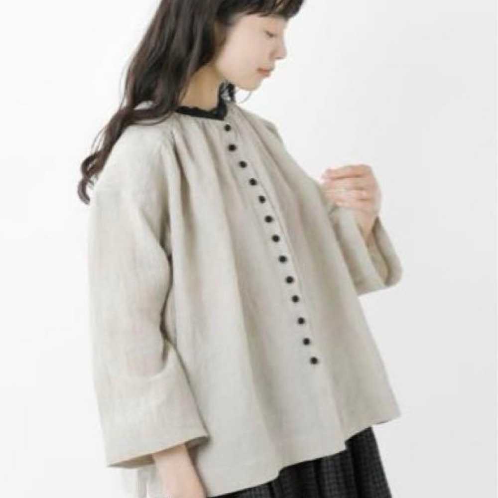 High-quality ☆ magali Antique Linen Blouse ☆ - image 3