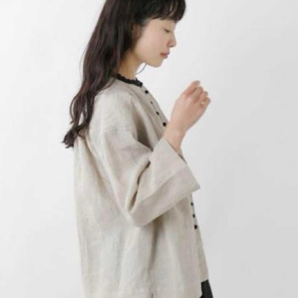 High-quality ☆ magali Antique Linen Blouse ☆ - image 4