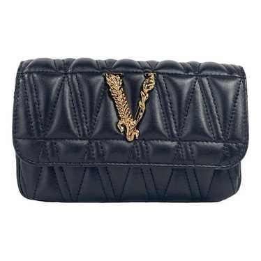 Versace Virtus leather crossbody bag