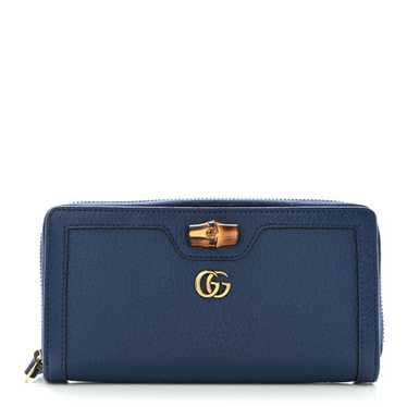 GUCCI Wonka Grain Calfskin Diana Continental Walle