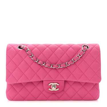 CHANEL Iridescent Caviar Quilted Medium Double Fla