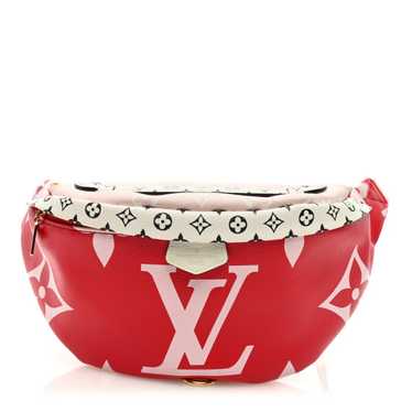 LOUIS VUITTON Monogram Giant Bumbag Rouge