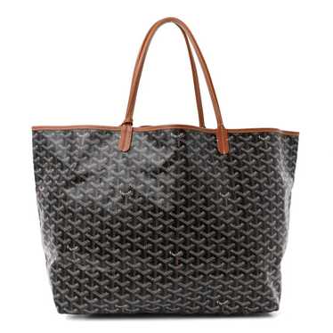 GOYARD Goyardine Saint Louis GM Black Gold - image 1