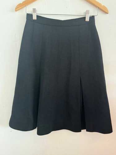 Unknown Black Pleated A Line Skirt (S) | Used,…