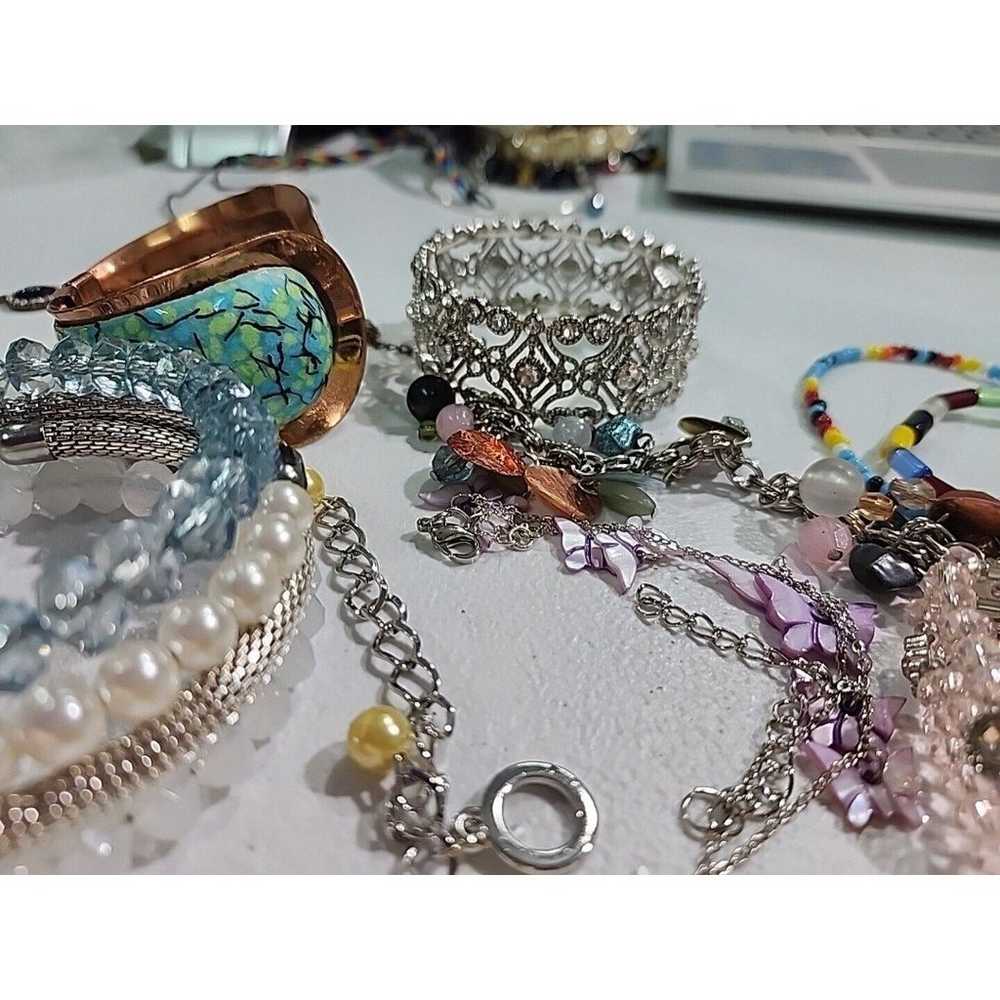 Bracelets Lot Of 15 Vintage And Modern All Wearab… - image 3