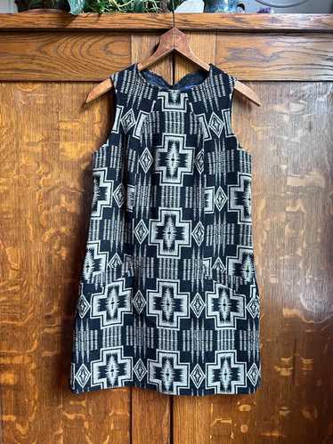 Pendleton Portland Collection Aztec newest Southwestern Geometric Wool Dress USA medium