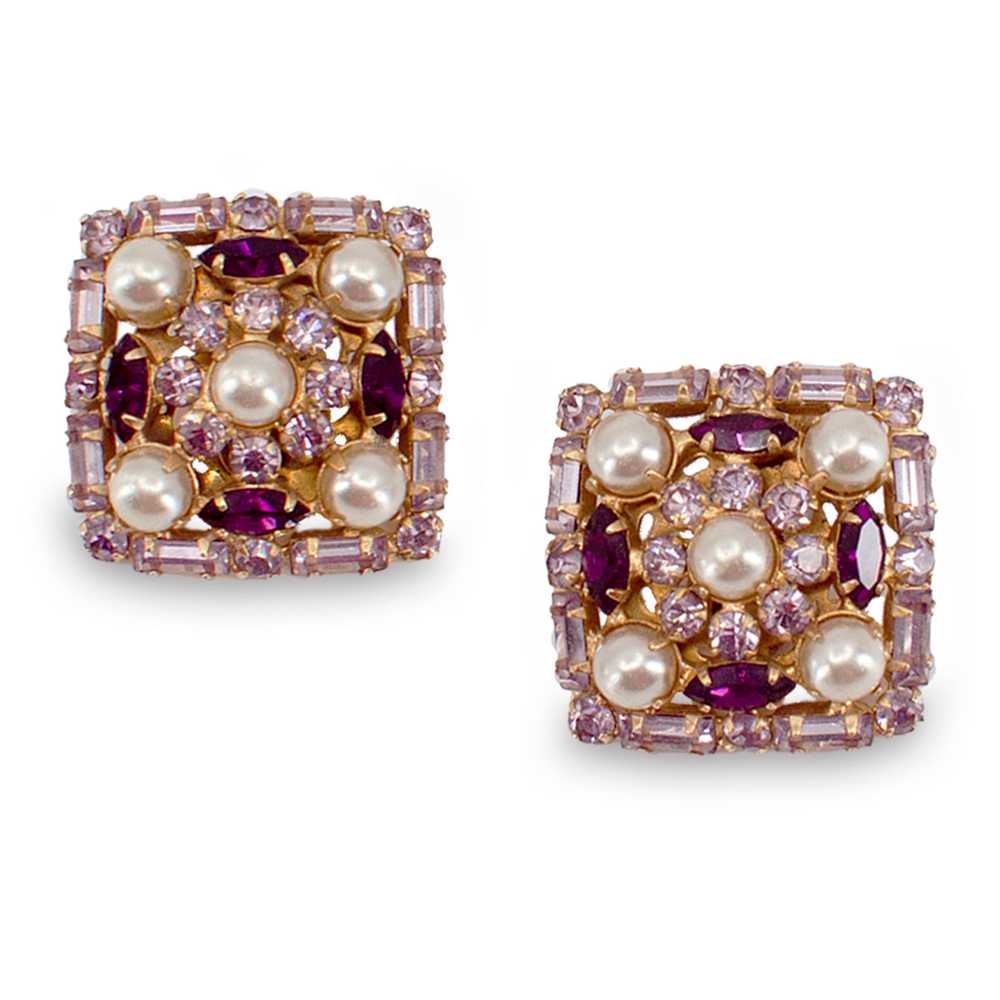 1940s Alice Caviness Jewelry | Exquisite Purple E… - image 3