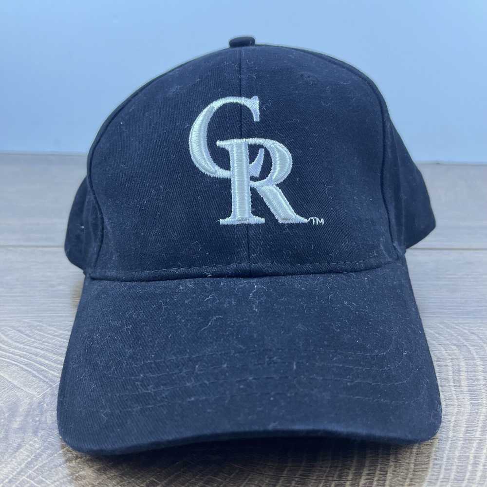 Other Colorado Rockies Black Hat Black Cap Rockie… - image 1