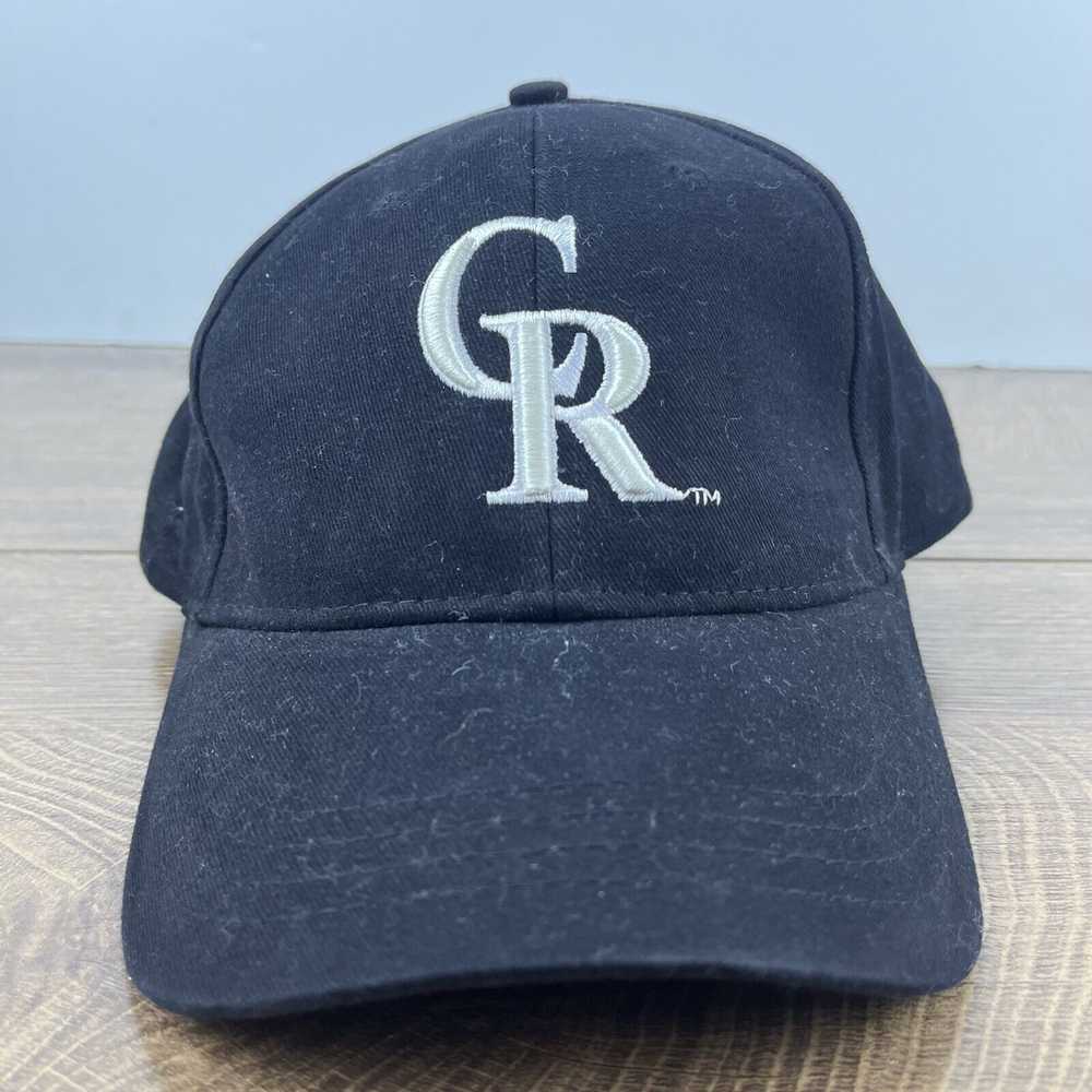 Other Colorado Rockies Black Hat Black Cap Rockie… - image 2