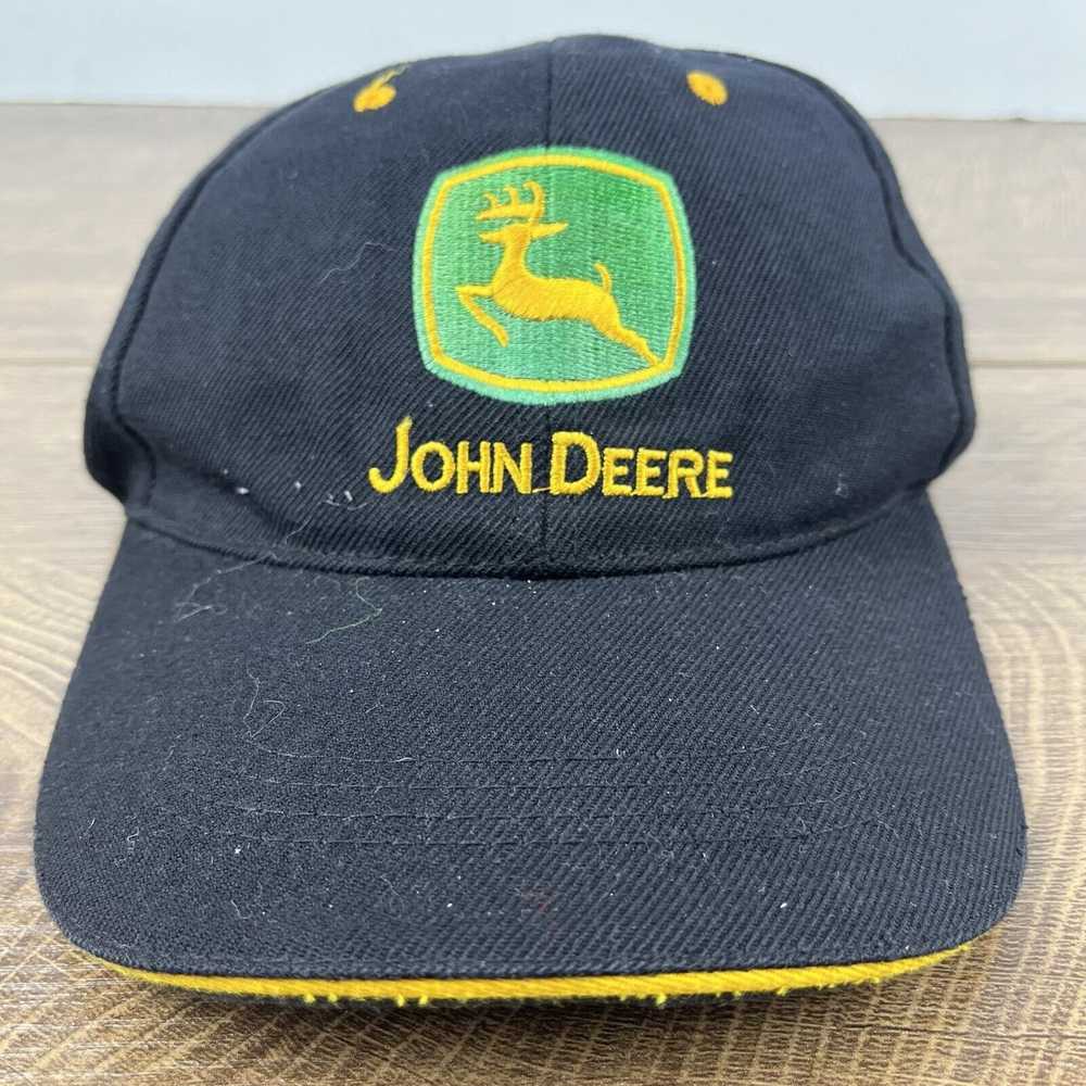 John Deere John Deere Black Hat JD John Deere Bla… - image 1