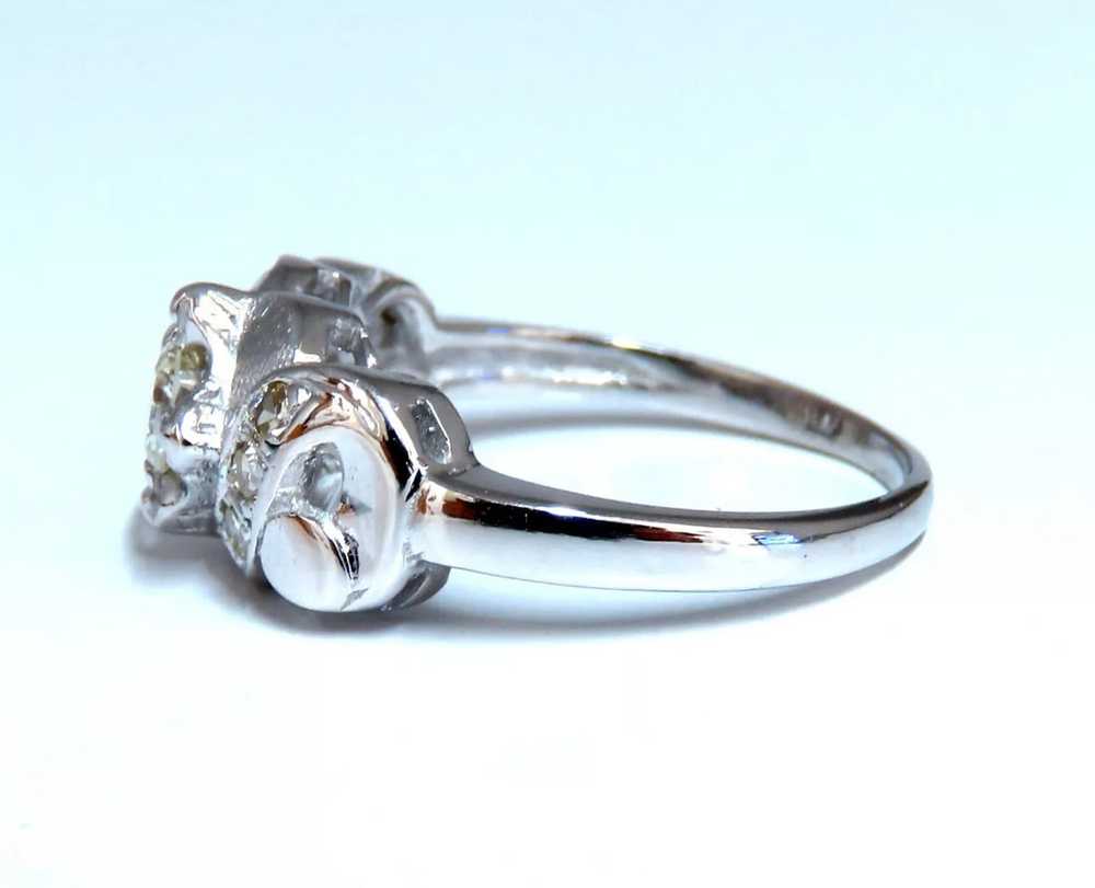 .45ct Vintage Revival Natural Diamonds Ring 14 Ka… - image 3