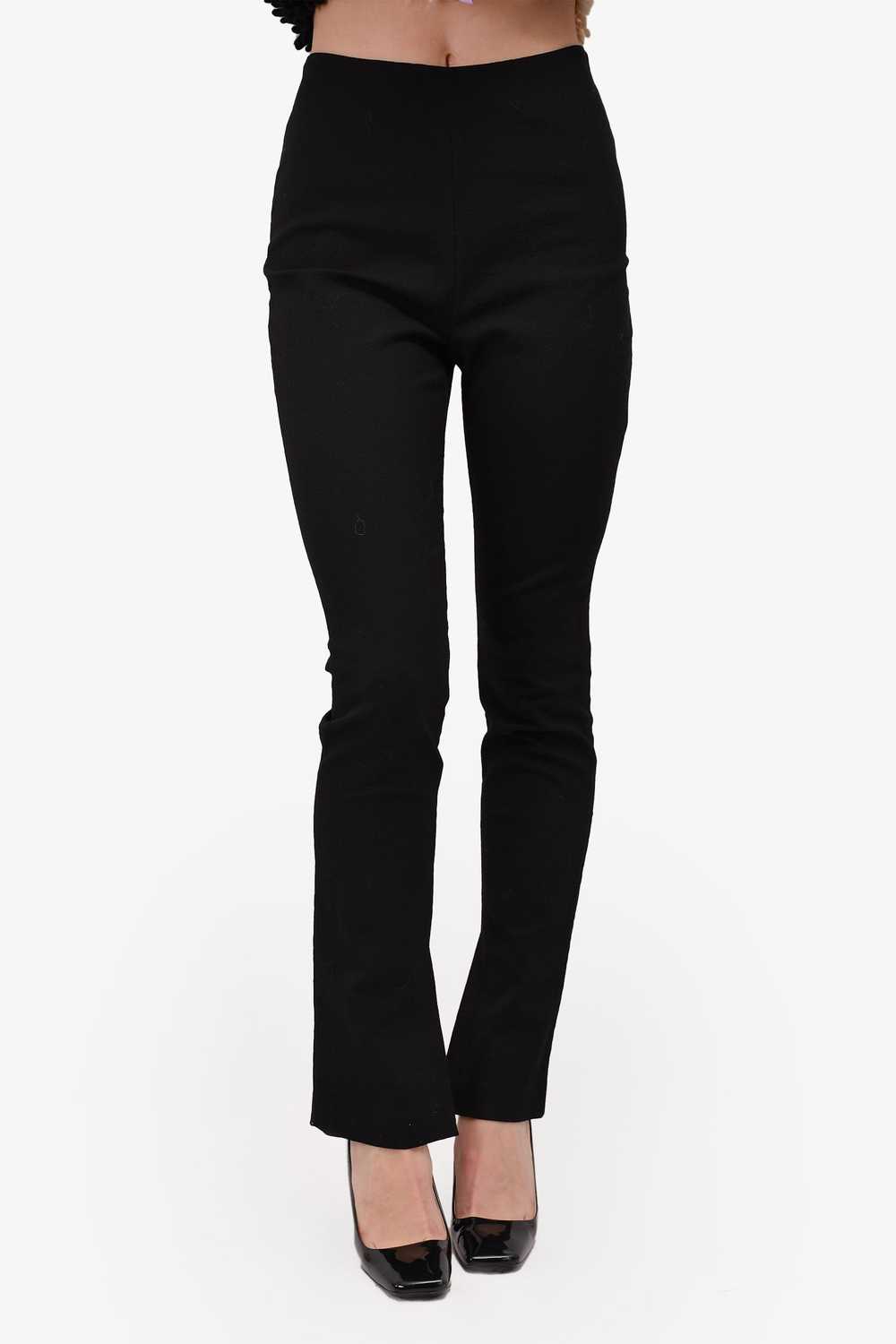 Alexander Wang Black High Waisted Pants with Ankl… - image 1