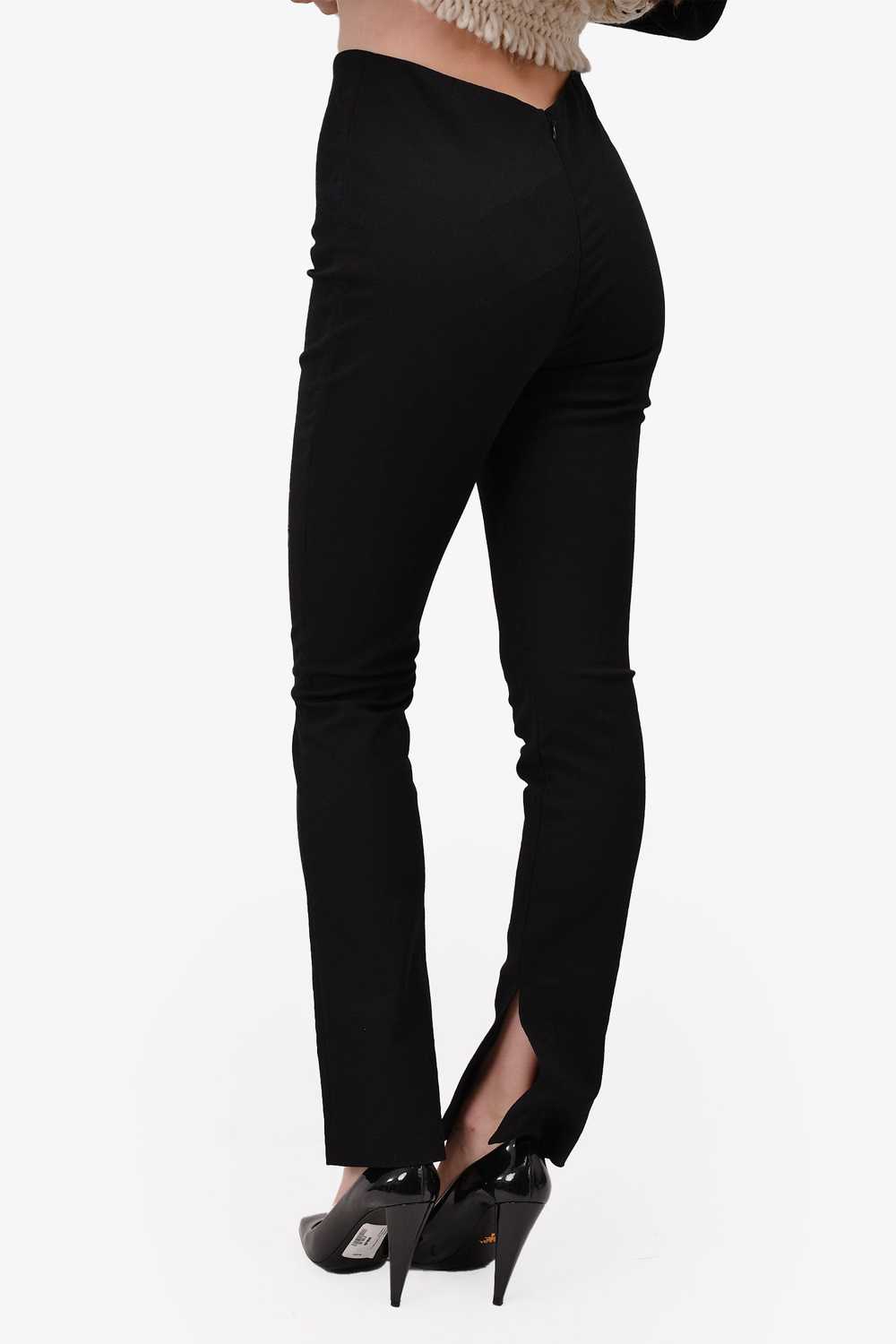 Alexander Wang Black High Waisted Pants with Ankl… - image 3