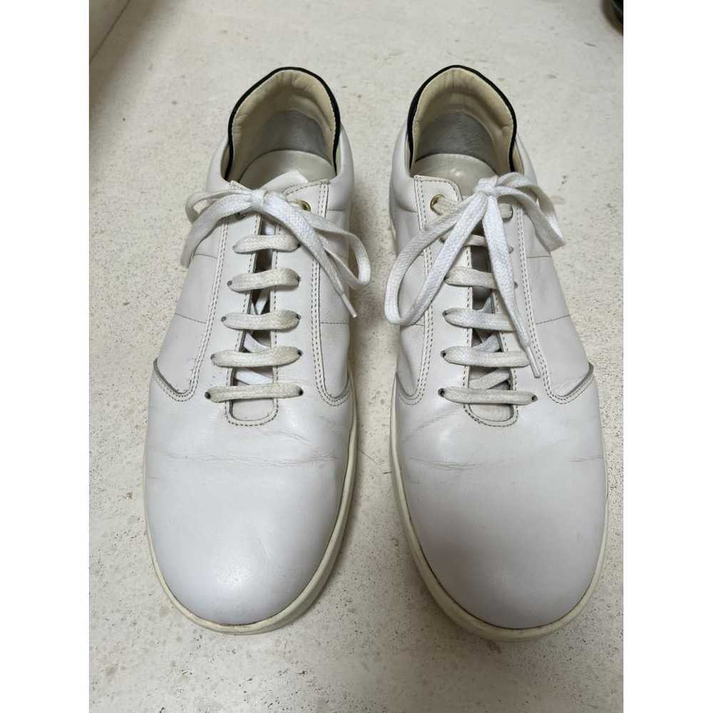 Want Les Essentiels De La Vie Leather low trainers - image 3