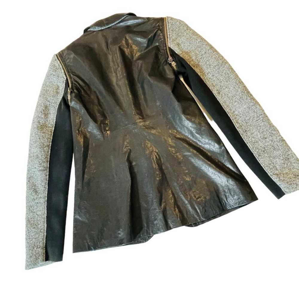 Cut25 Leather blazer - image 8