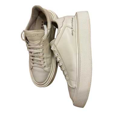 John Richmond Leather low trainers - image 1