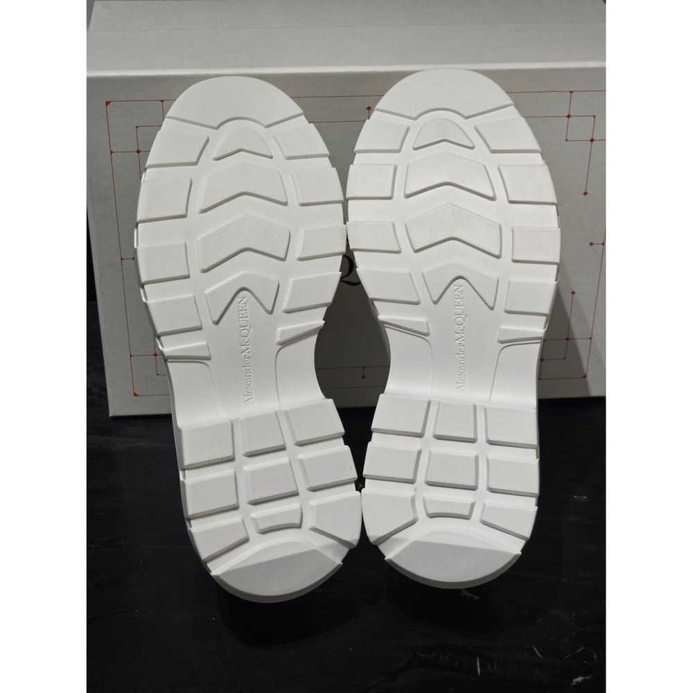 Alexander McQueen Tread Slick leather low trainers - image 7