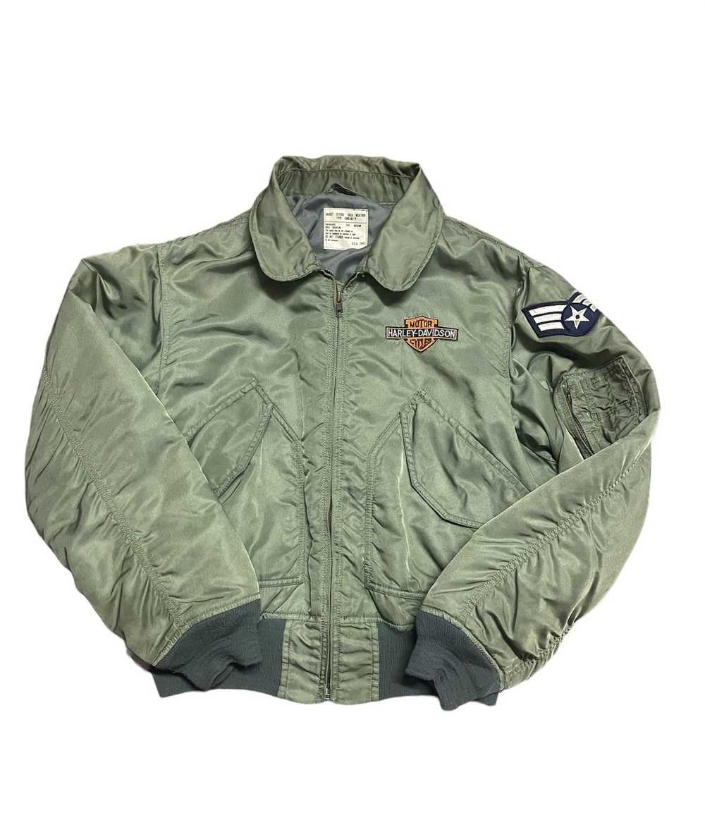 Bomber Jacket × Us Air Force Bomber jacket flyer … - image 1