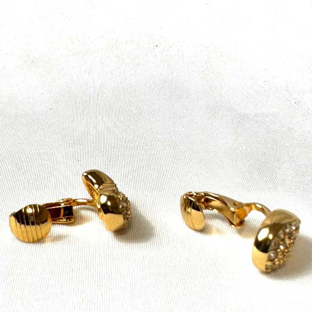 Christian Dior vintage earrings with stones. - image 5