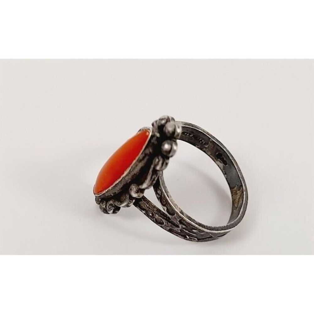 Vintage Maisels Trading Post Red Coral Sterling S… - image 5