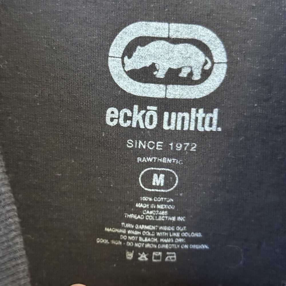 Ecko Unltd. Ecko Unltd T Shirt Mens Medium Black … - image 4