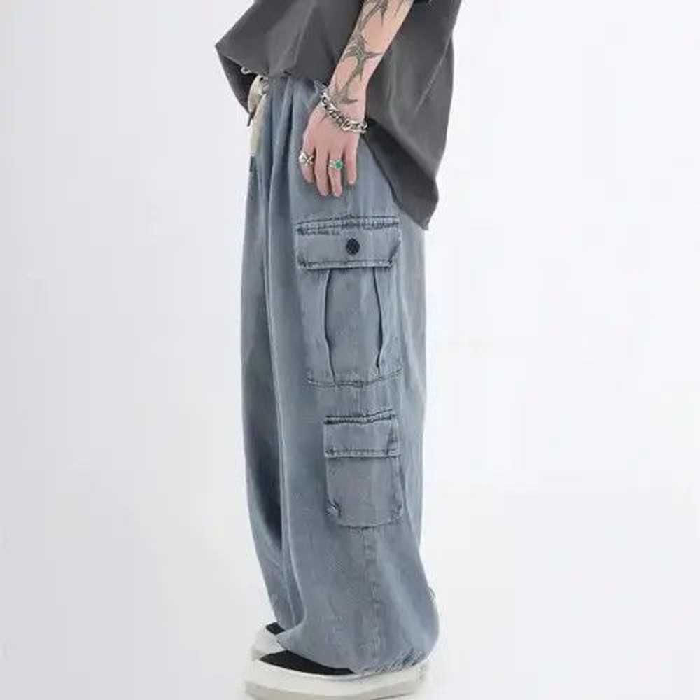 Japanese Brand × Streetwear Baggy cargo pants - image 2