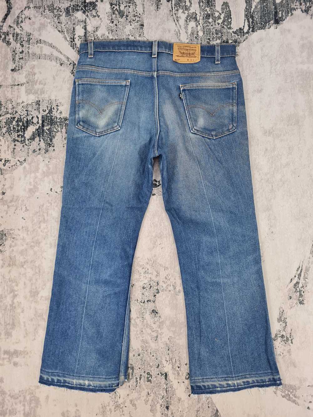 Levi's × Made In Usa × Vintage Vtg LEVIS 517 Flar… - image 2