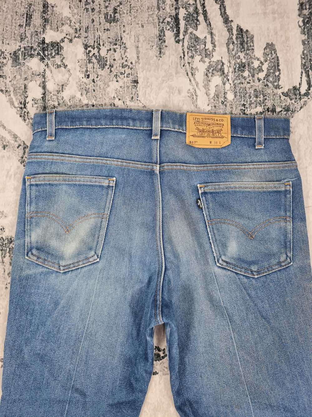 Levi's × Made In Usa × Vintage Vtg LEVIS 517 Flar… - image 8