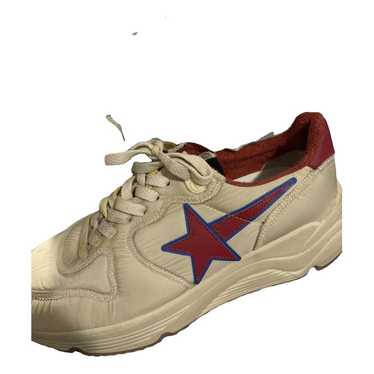 Golden Goose Running leather low trainers