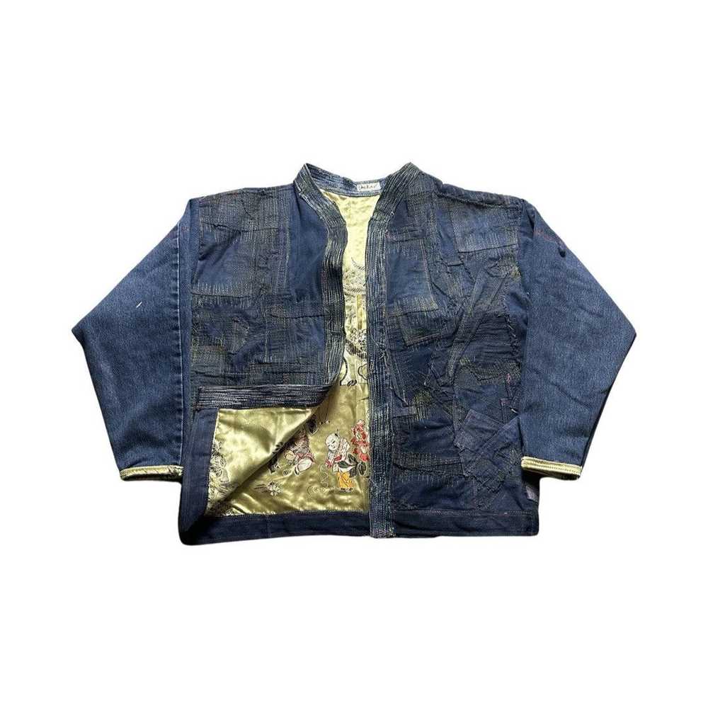 Japanese Brand × Streetwear × Vintage Sashiko Pat… - image 1