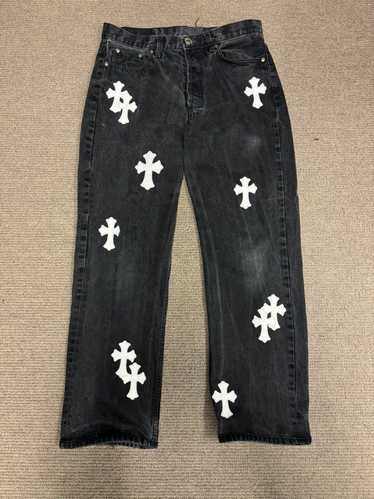 Chrome Hearts ***RARE CHROME HEART GREY WHITE PAT… - image 1