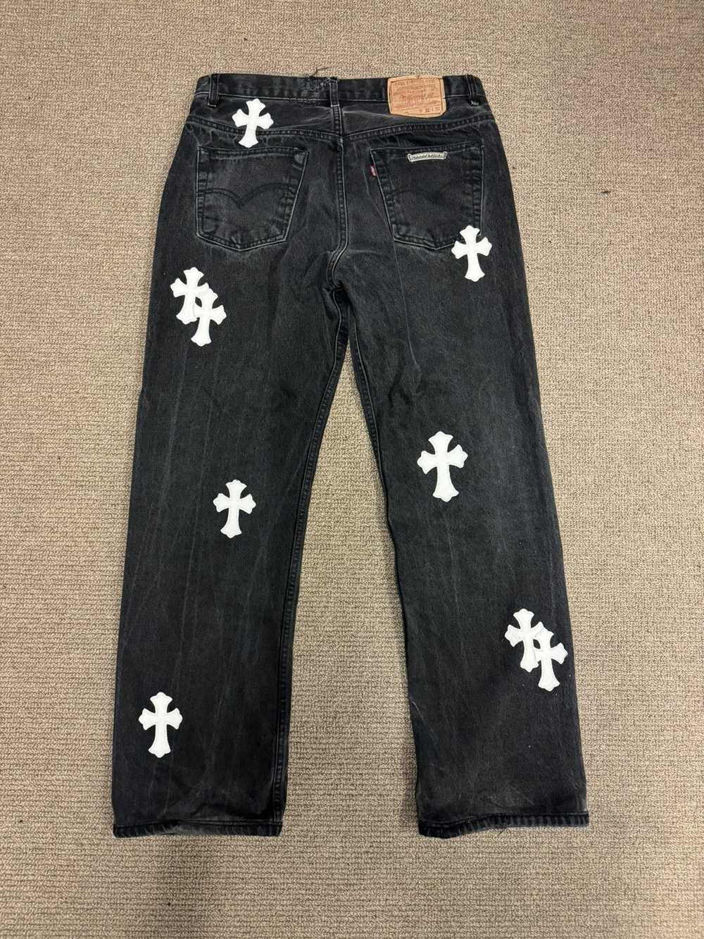 Chrome Hearts ***RARE CHROME HEART GREY WHITE PAT… - image 2