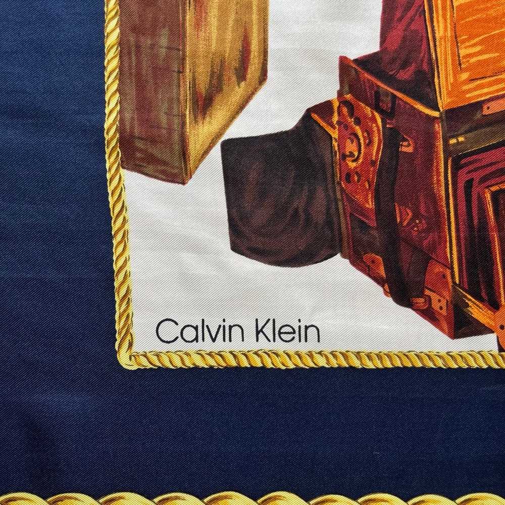 Vintage Calvin Klein Silk Scarf - image 4