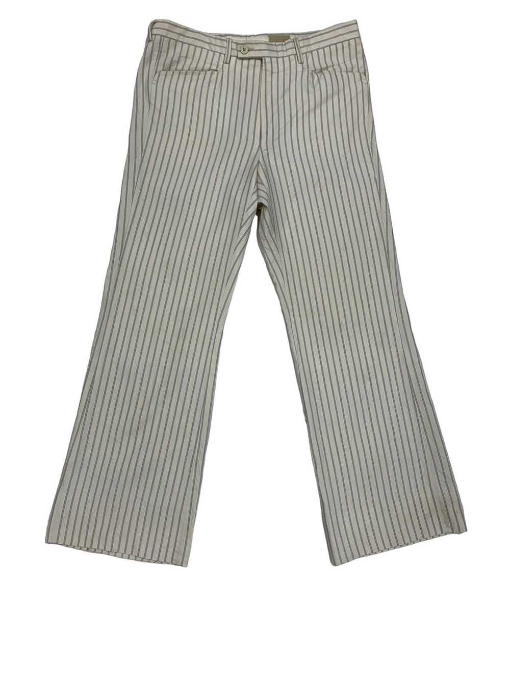 Gucci AW1996 Gucci CottonSilk Pin Stripe Pants - image 1