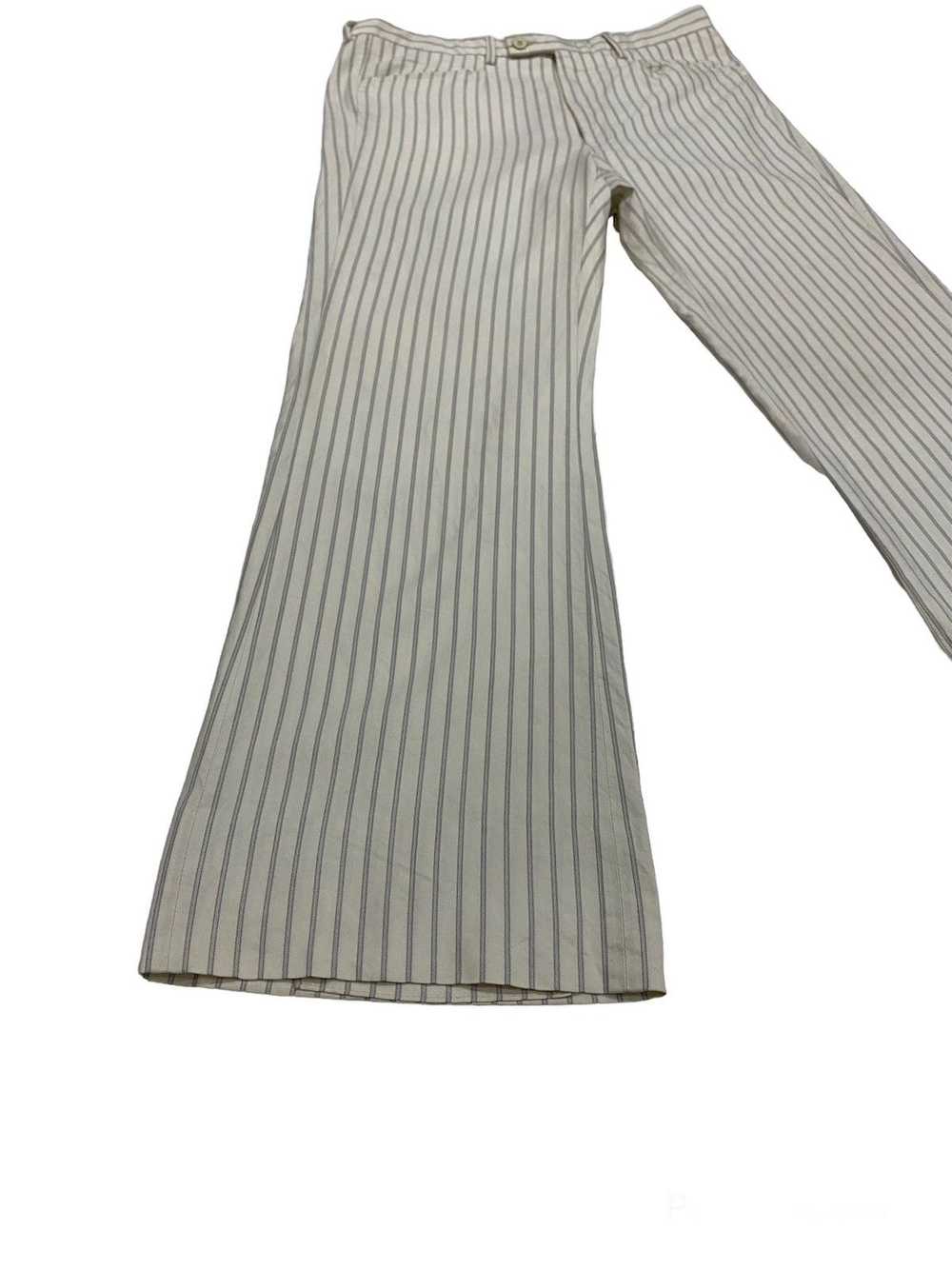 Gucci AW1996 Gucci CottonSilk Pin Stripe Pants - image 2