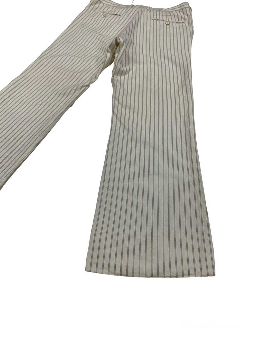 Gucci AW1996 Gucci CottonSilk Pin Stripe Pants - image 5