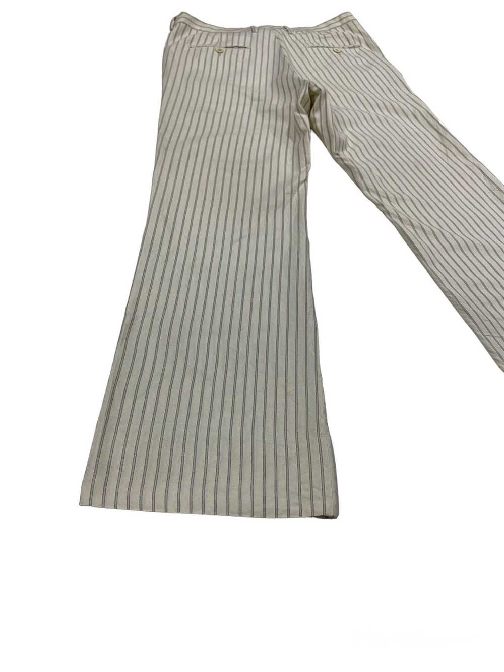 Gucci AW1996 Gucci CottonSilk Pin Stripe Pants - image 6