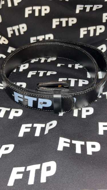 Fuck The Population FTP Leather Belt