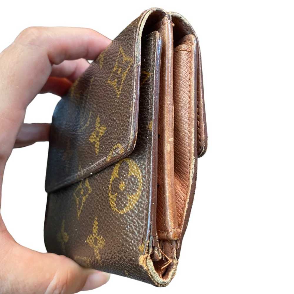 Louis Vuitton Monogram Trifold Elise Wallet - image 4