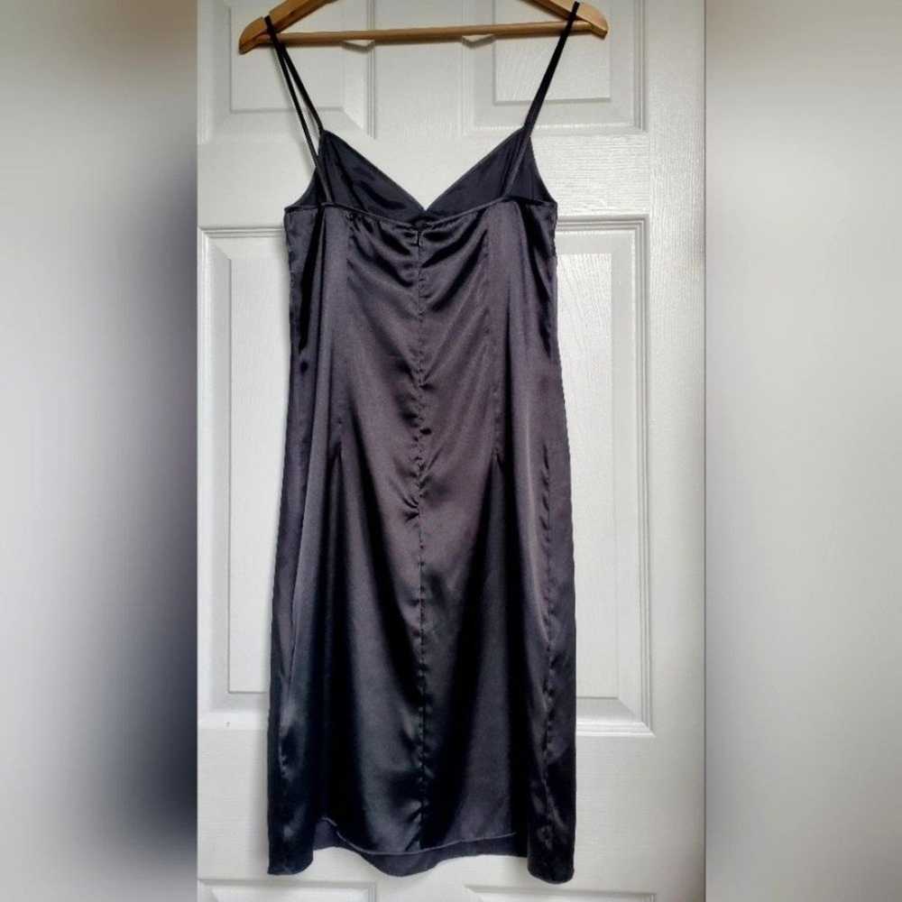 Galliano Black Vintage Slip Dress Size 26/ 40 Siz… - image 5