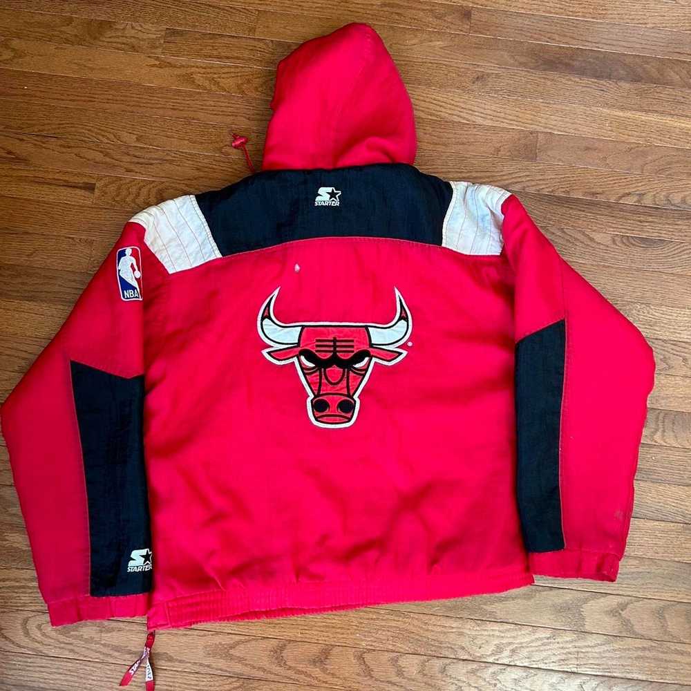 Starter Vintage starter Chicago bulls puffer jack… - image 2