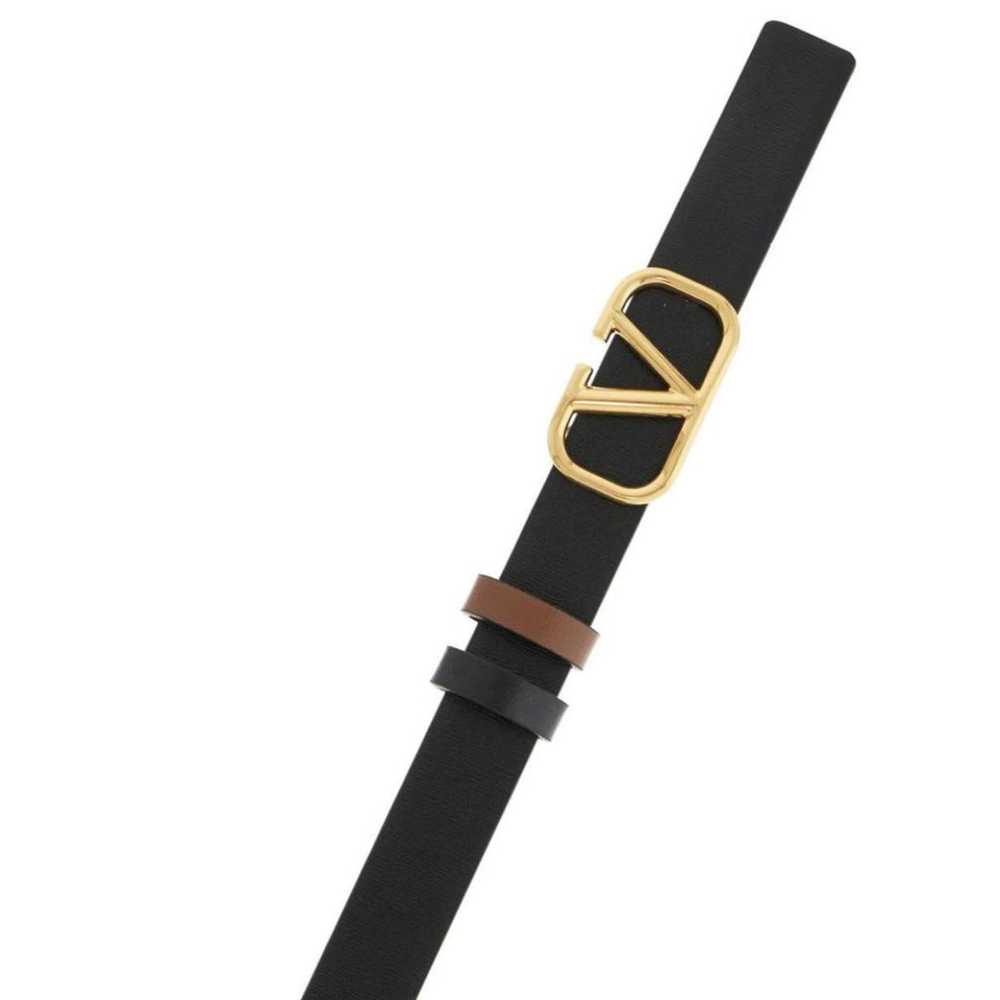 Valentino Garavani VLogo leather belt - image 3