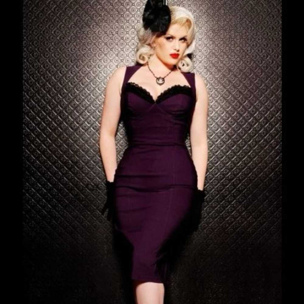 pin up girl clothing Maisumi wiggle dress size S - image 1