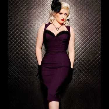 pin up girl clothing Maisumi wiggle dress size S - image 1