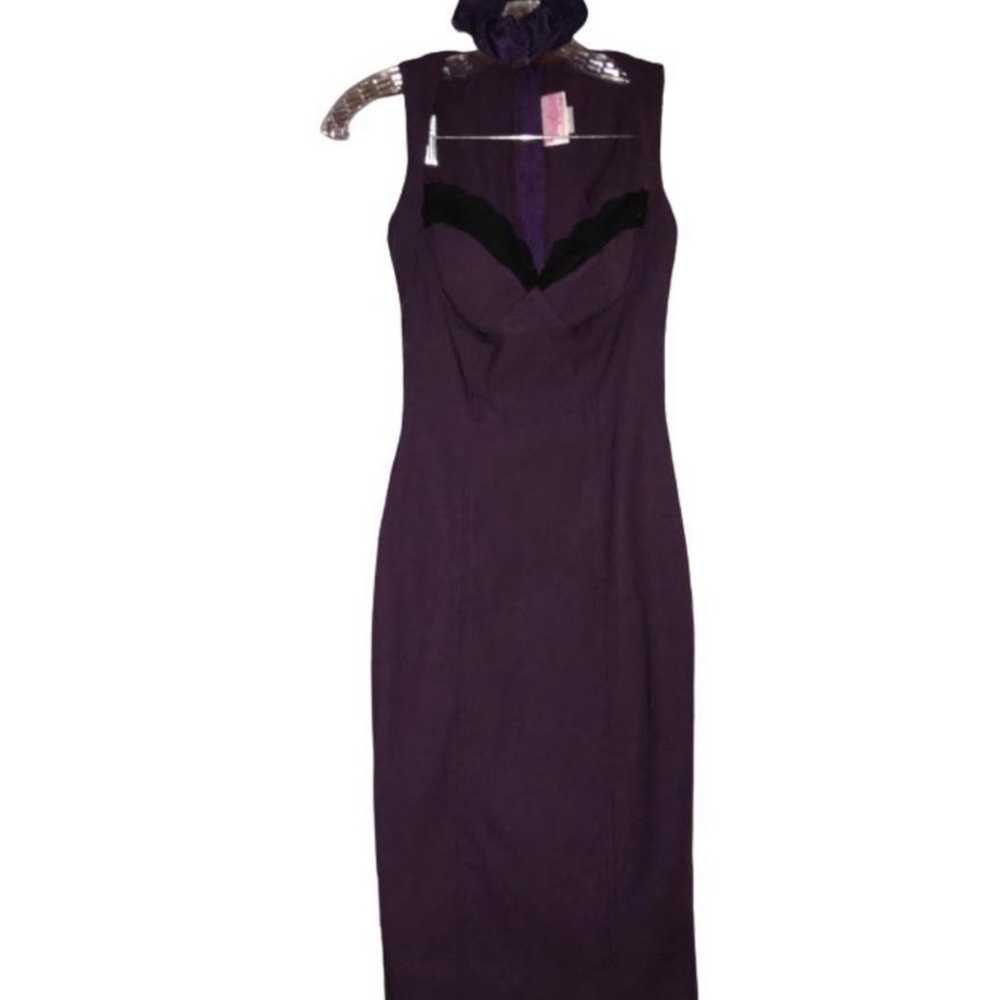 pin up girl clothing Maisumi wiggle dress size S - image 2