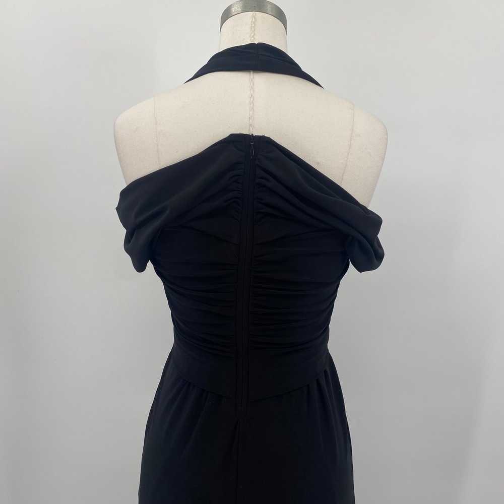 Vintage Joseph Ribkoff Halter Gown Off Shoulder M… - image 7