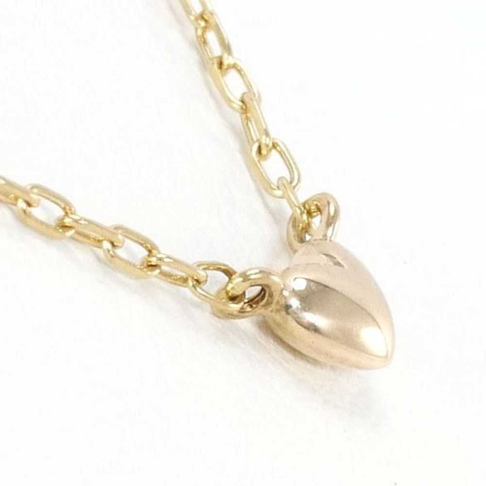 Other Other K10 Yellow Gold Necklace 1.0g 40cm Me… - image 2