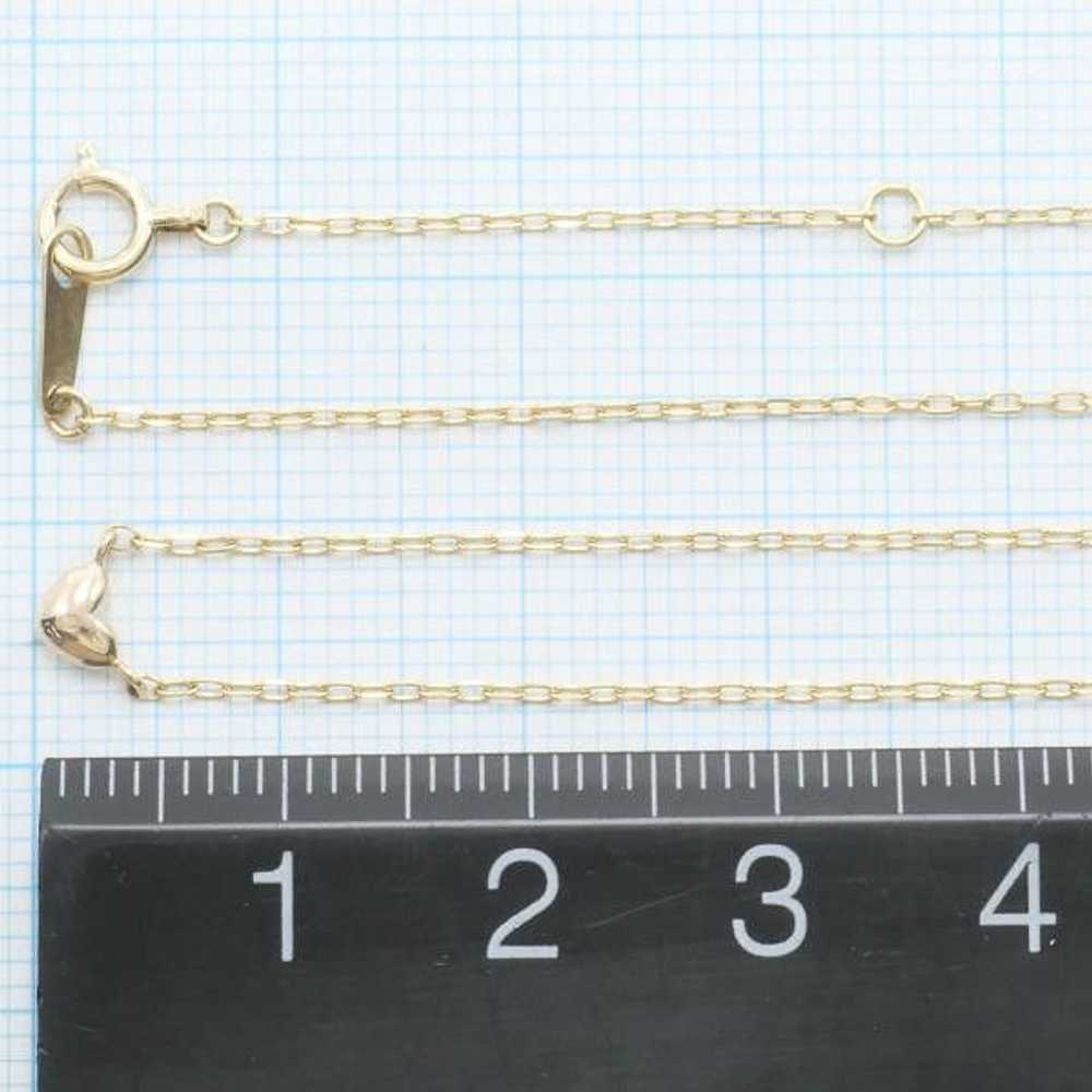 Other Other K10 Yellow Gold Necklace 1.0g 40cm Me… - image 5