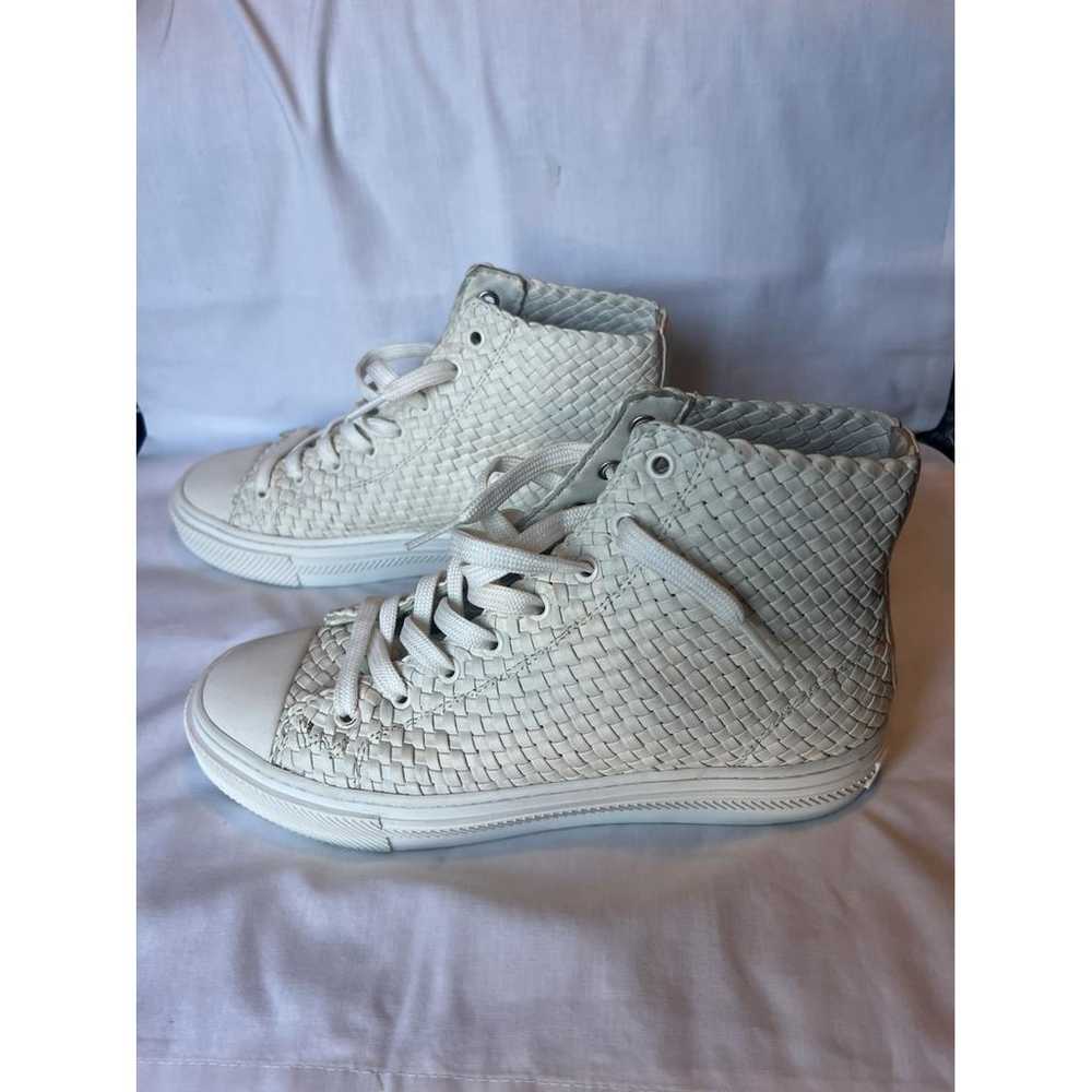 Stuart Weitzman Leather trainers - image 4